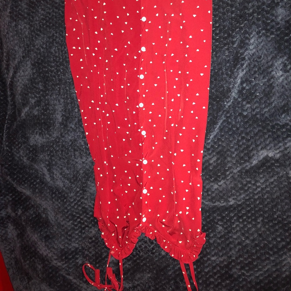 Red and White Hearts Dress
